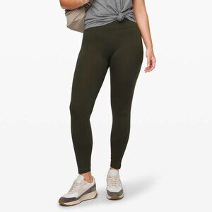 Lululemon Women's Ebb to Street Leggings - Dark Green
